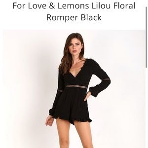 For love + lemons lilou romper